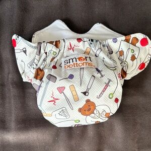 Newborn AIO Cloth Diaper - doctor design